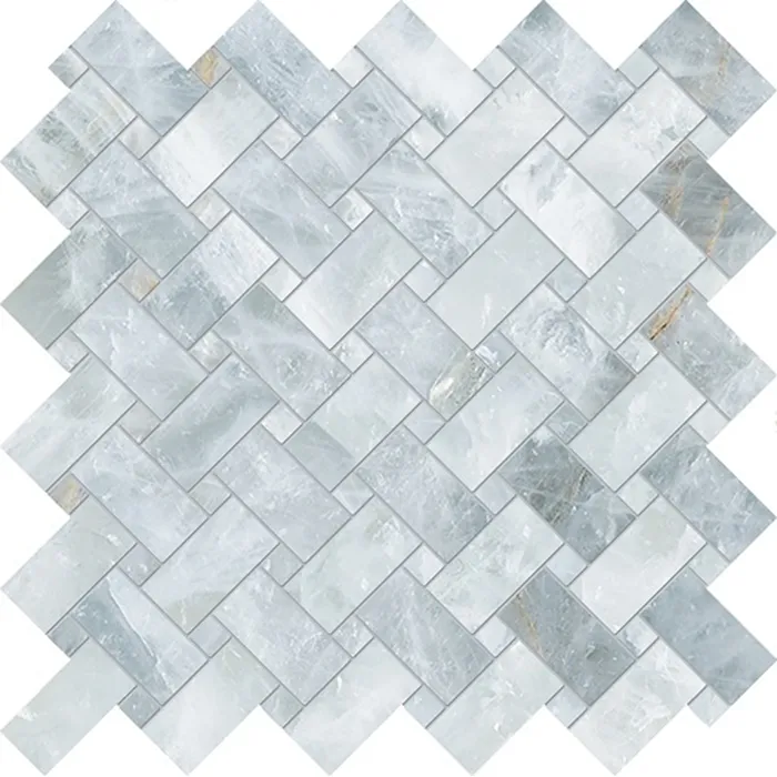 Tele di Marmo Precious Intrecci Crystal Azure Lappato 30x30